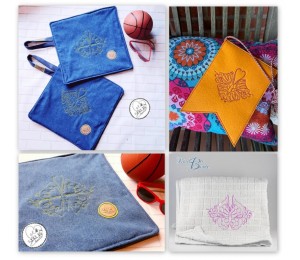 Stickserie - 10 Motive E2E Butterfly Quilt